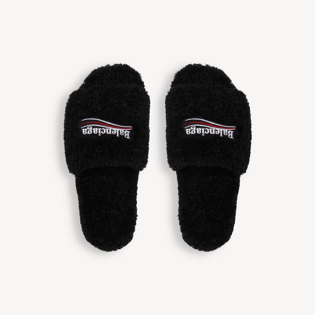 Balenciaga Slides Black