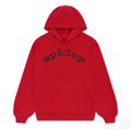 Red Sp5der rhinestone VVS hoodie